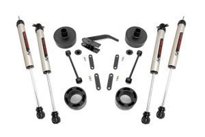 Jeep Wrangler Suspension Lift Kit - Rough Country - 2.5 Inch Lift Kit | Spacers | V2 - '07-'18